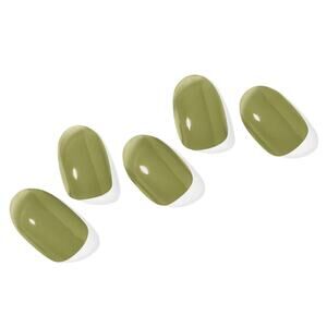 Ohora Semi Cured Gel Nail Polish Strips N Tint Khaki NB-082